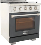 Kucht 30" Freestanding Professional Gas Range Liquid Propane KFX3000X/LP-GY