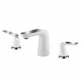 Pendant Series 8 in. Widespread 2-Handle Low-Arc Bathroom Faucet in Polished Chrome