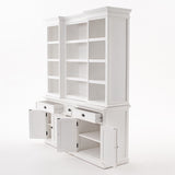 Halifax Hutch Cabinet with 5 Doors 3 Drawers