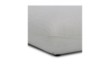 Zeppelin Ottoman Salt Stone White