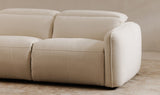 Eli Power Recliner Sofa Warm White