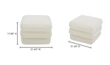 Lowtide Stool Warm White