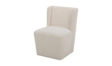 Cormac Rolling Dining Chair Cream