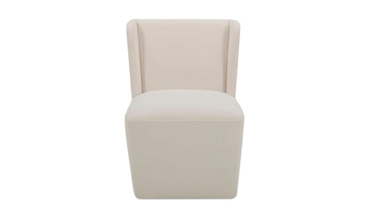 Cormac Rolling Dining Chair Cream