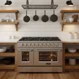 Kucht 48” Pro-Style Kitchen Dual Fuel Range - KDF482