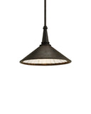 Manuscript Medium Black Pendant