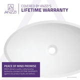 Achillies Solid Surface Vessel Sink in White