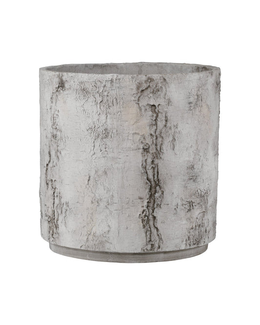 Faux Birch Small Planter
