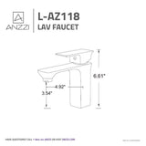 Promenade Single Hole Single Handle Bathroom Faucet in Brushed Nickel