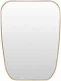 Orbassano Gold Frame Round Mirror - Clearance