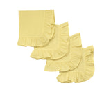Frill Napkin - Butter Yellow