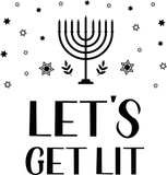 Hanukkah Laser Engraved Sleeves