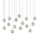 Finhorn 15-Light Linear Multi-Drop Pendant
