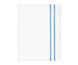 Cotton Flat Sheet - Line Embroidery