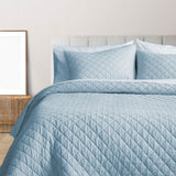 Diamond Knitted Cotton Coverlet