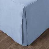 400TC Cotton Sateen Solid Tailored Quilted Bedspread Set