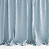 400TC Cotton Sateen Solid Textured Ruffle Bedspread Set