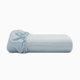 400TC Luxurious Single Embroidery Sateen Solid Cotton Fitted Sheet