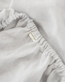 Light gray linen sheet set (4 pcs)