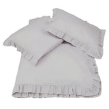 400TC Cotton Sateen Ruffle Sheet Set