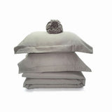 400TC Cotton Sateen Solid Bedding Bundle
