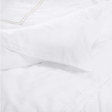 400TC Double Embroidery Cotton Sateen Solid Bedding Bundle