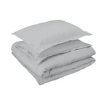 400TC Luxurious Double Embroidery Cotton Sateen Solid Bedding Bundle