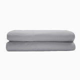 400TC Luxurious Single Embroidery Sateen Solid Cotton Fitted Sheet