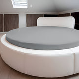 400TC Sateen Solid Cotton Round Sheet Set