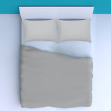 400TC Luxurious Single Embroidery Sateen Solid Cotton Sheet Set