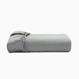 400TC Luxurious Triple Embroidery Sateen Solid Cotton Fitted Sheet
