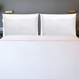 400TC Cotton Small Scallop Embroidery Sheet Set
