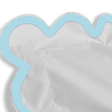 400TC Applique Scalloped Embroidery Cotton Pillow Sham
