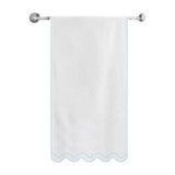 Reverse U Shape Embroidered Bath Towels (Set of 2)