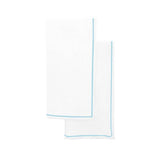 Single Embroidery Border Cotton Napkins (Set of 4)