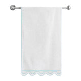 U Shape Embroidered Bath Towels (Set of 2)