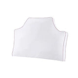 Cotton Cover Foam Headboard In Embroidery Border