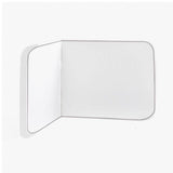 Wall Corner Rounded Dorm Bed Headboard In Embroidery Border With Self Adhesive Velcro Straps