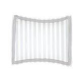 400TC Cotton Sateen Triple Edge Embroidery Stripe Duvet Cover Set