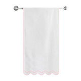 Reverse U Shape Embroidered Bath Towels (Set of 2)