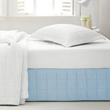 400TC Cotton Box Stitch Quilted Tailored Bed skirt