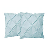 400TC Cotton Pintuck Sateen Solid Euro Sham