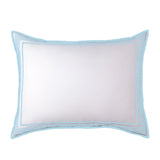 Smart Border 400TC Cotton Embroidery Sateen Solid Pillow Sham