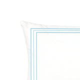 400TC Cotton Classic Embroidery Sateen Solid Pillow Sham