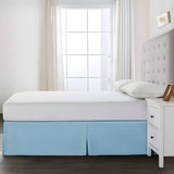 400TC Cotton Sateen Detachable Wrap Around Tailored Bed Skirt