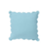 400TC Luxurious Scallop Embroidery Cotton Euro Sham
