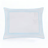 Smart Border 400TC Cotton Embroidery Sateen Solid Pillow Sham
