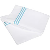 400TC Triple Embroidery Cotton Sateen Pillowcases (Set Of 2)