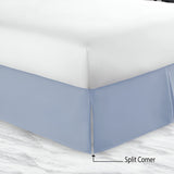 400TC Sateen Solid Cotton Tailored Bed Skirt