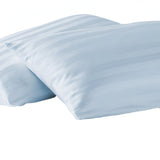 300TC Sateen Cotton Stripe Pillowcases (Set Of 2)